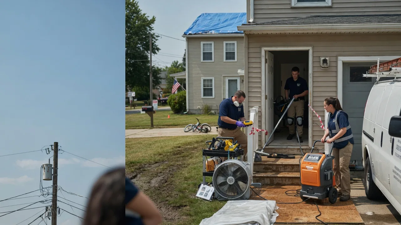 Water Damage Repair in Riverdale, MI near me